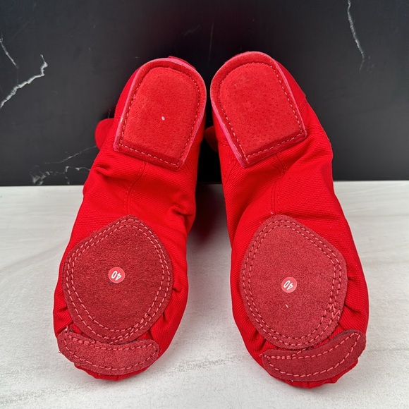 Unbranded Women’s Lace Up High Top Dance Shoe Red sz 8.5 - Picture 8 of 9